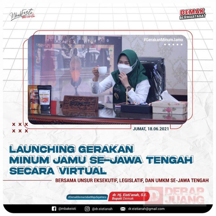 Mbak Eisti; Ayo Minum Jamu, Tingkatkan Imunitas Kita