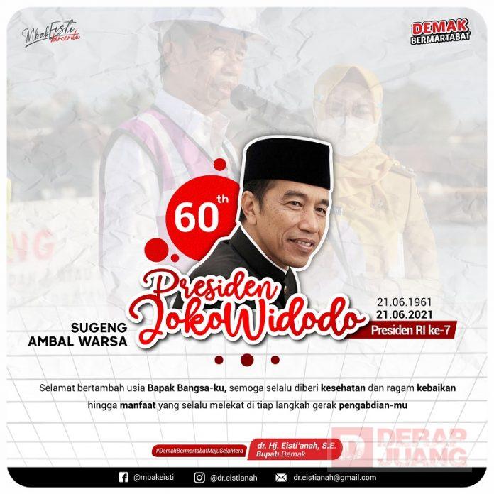 Mbak Eisti; Sugeng Ambal Warsa Bapak Presiden, Anda Presiden Rakyat Kecil