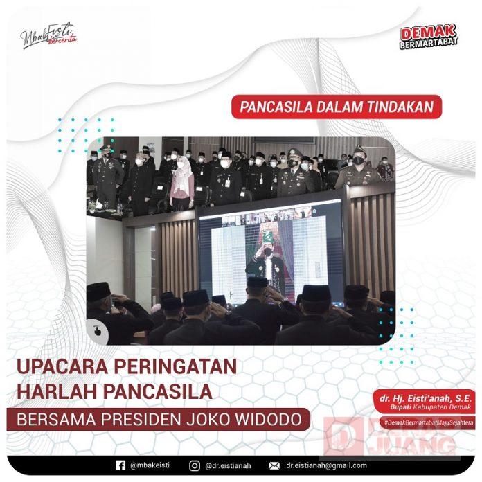 Mbak Eisti; Teguhkan Pancasila, Jadikan Pedoman Berbangsa dan Bernegara