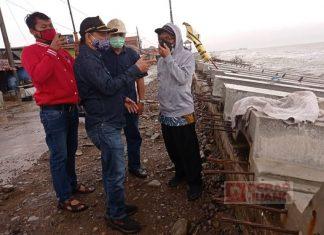 Menuju Pekalongan Bebas Banjir dan Rob, Agung Satria Tinjau Sejumlah Titik Pembangunan