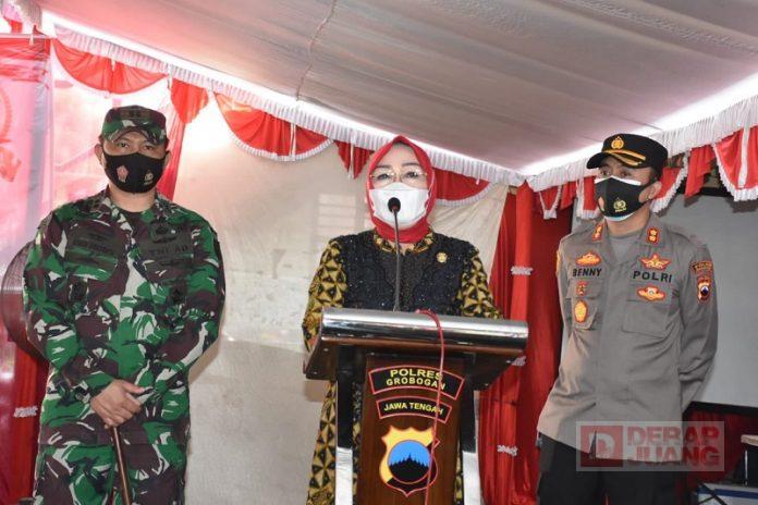 Monitoring Vaksinasi, Sri Sumarni Tetap Ingatkan Masyarakat Terapkan 5M dan 3T