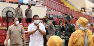 Mulai Vaksinasi Masyarakat Umum, Hendi Tegaskan Masyarakat Patuhi Aturan yang Berlaku