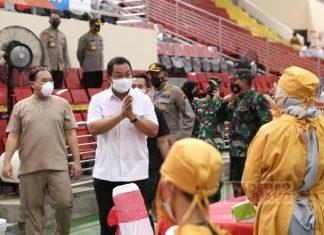 Mulai Vaksinasi Masyarakat Umum, Hendi Tegaskan Masyarakat Patuhi Aturan yang Berlaku