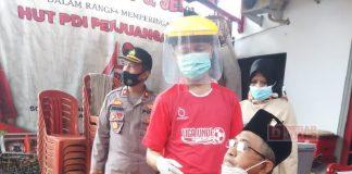 Tekan Kasus Covid-19, DPC PDI Perjuangan Kota Pekalongan Gelar Swab Gratis