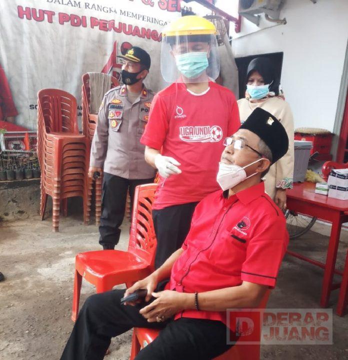 Pekalongan Zona Merah, DPC PDI Perjuangan Kota Pekalongan Gelar Swab Gratis