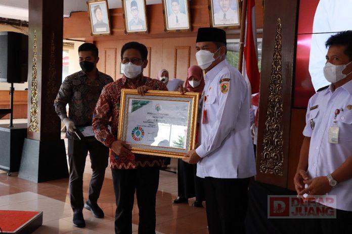 Pendataan SDGs Tercepat Se-Indonesia, Wonogiri Terima Penghargaan dari Kemendes PDTT