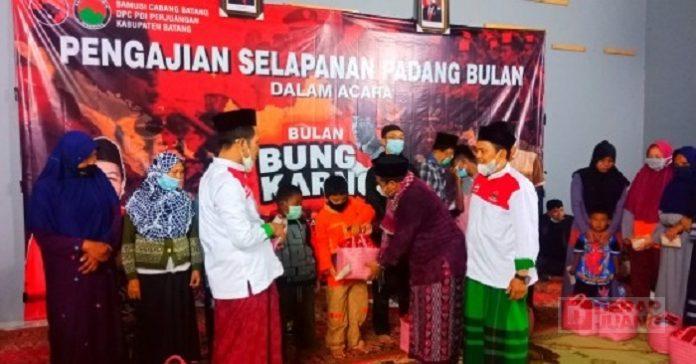 Peringati Bulan Bung Karno, Bamusi Batang Gelar Santunan Yatim Piatu dan Dhuafa (2)