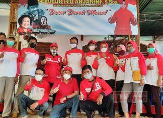 Peringati Bulan Bung Karno, Ito Anjarini Gelar Donor Darah