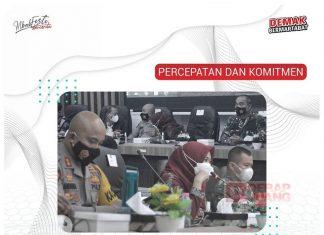 Rakor bersama Camat, Bupati Demak Tegaskan Demak Harus Pulih