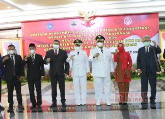 Resmi Dilantik, Fadia-Riswadi Siap Melayani Masyarakat