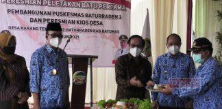 Resmikan Kios Desa Karangtengah, Achmad Husein: Mampu Membangkitkan Perekonomian Masyarakat Desa