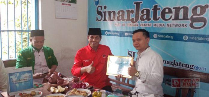 Sambangi Media Online, Junaedi Paparkan Program Bulan Bung Karno