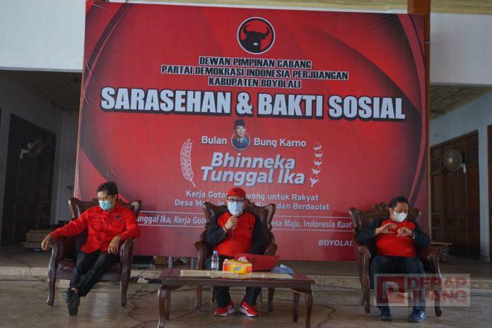 Sarasehan dan Bakti Sosial Tutup Rangkaian Acara Peringatan Bulan Bung Karno di Boyolali