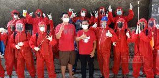 Semprot Disinfektan, Soetarto Oenthersa Gandeng PAC dan Ranting