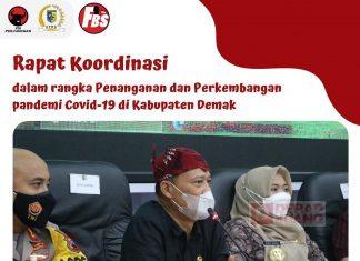 Slamet: Demak Zona Merah, Ini Membutuhkan Gotong Royong Panjenengan Semua