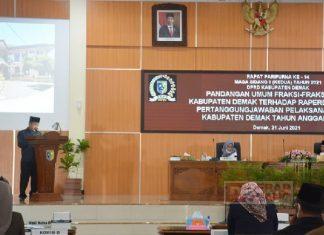 Slamet Harap, Pandangan Tiap Fraksi Perkokoh Sinergitas Eksekutif-Legislatif