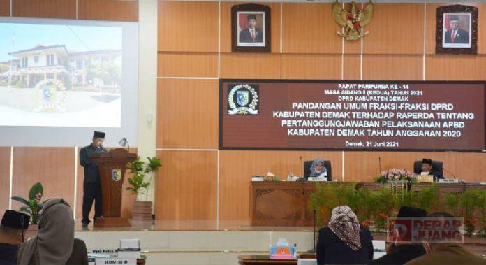 Slamet Harap, Pandangan Tiap Fraksi Perkokoh Sinergitas Eksekutif-Legislatif