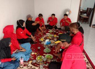 Solidkan Mesin Partai, PAC Petarukan Safari Politik di Kediaman Kader