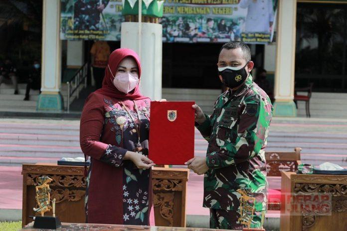 Sri Mulyani Program TMMD dan KBMKB Dapat Memberikan Manfaat Bagi Masyarakat Klaten