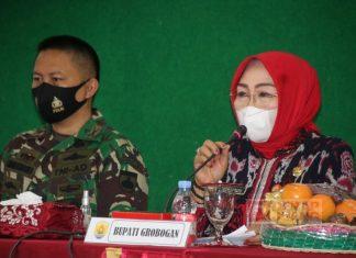 Sri Sumarni Tegaskan, Camat Seluruh Grobogan Agar Ikut Andil Pengendalian Virus Covid-19