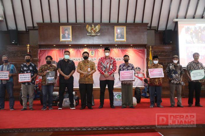Terima Bantuan Dari Mbak Puan, Hamenang Semoga Bermanfaat Bagi Masyarakat Klaten(2)
