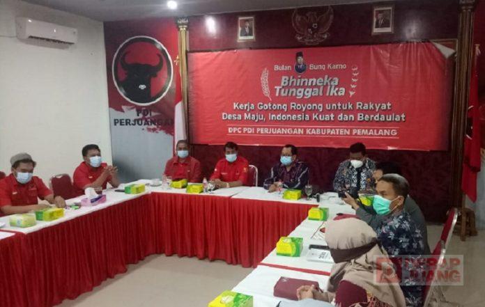 Terima Kunjungan KPU Pemalang, Junaedi Selamat Datang di Kandang Banteng (2)