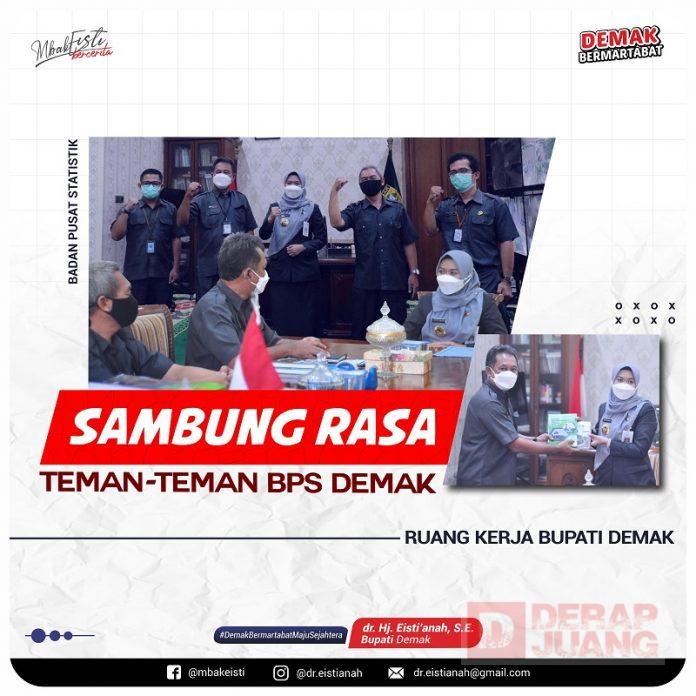 Terima Tamu BPS, Mbak Eisti; Validitas Data Statistik Corong Aktualisasi Kebijakan Strategis