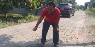 Tinjau Jalan Rusak, Ketua DPRD Pemalang Ingatkan Janji Kampanye Bupati