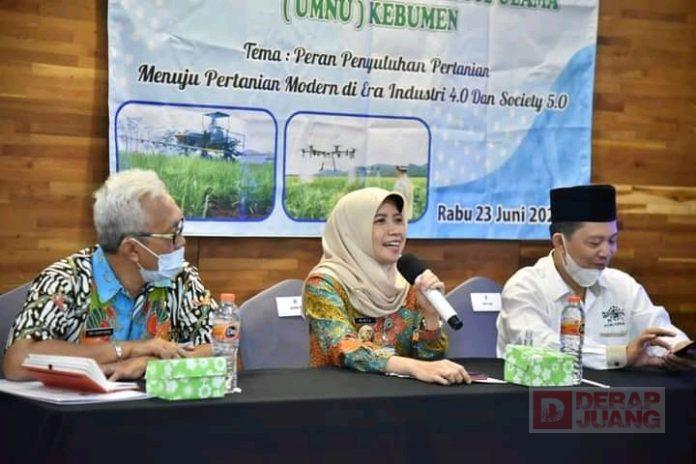 Wabup Kebumen Ajak Generasi Milenial Kembangkan Sektor Pertanian Berbasis Teknologi