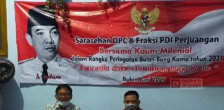 Bulan Bung Karno, Riyadi Gelar Sarasehan Bersama Milenial