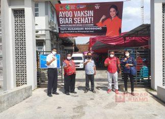 Anggota DPR RI, Tuti Roosdiono Targetkan 4.000 Vaksinasi Gratis