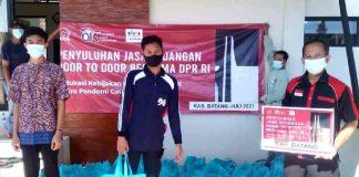 Atasi Dampak Pandemi, Yayasan Setia Perjuangan Pantura Salurkan Paket Sembako dari Prof. Hendrawan