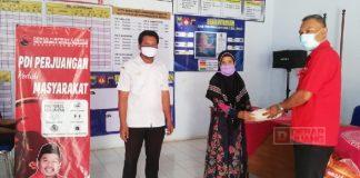 Lagi, Banteng Batang Salurkan Bantuan di 3 Desa Terdampak Pandemi