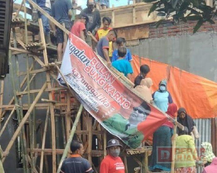 Banteng Pulosari Gotong Royong Ngedak Masjid Al Karomah