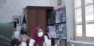 Bersama Dinpermades, Mbak Eisti Beberkan Strategi Pemaksimalan Visi-Misinya