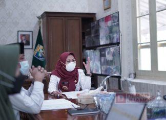 Bersama Dinpermades, Mbak Eisti Beberkan Strategi Pemaksimalan Visi-Misinya