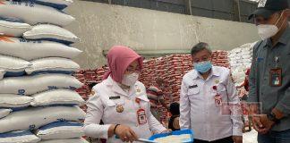 Bupati Grobogan Sidak Pastikan Kelayakan Beras Guna Disalurkan Progam KPM Dan BNPT