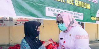 Bupati Yuni Pastikan Ketersediaan Obat dan Jadup Bagi Warga Isoman di Sragen