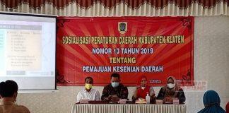 Gelar Sosialisasi Perda Pemajuan Kesenian, Hartanti: Kesenian Dapat Memperkokoh Jati Diri Bangsa