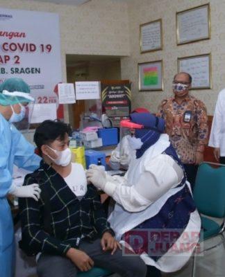 Gencarkan Vaksinasi di Semua Lapisan Masyarakat, Bupati Yuni Gandeng OJK dan BI