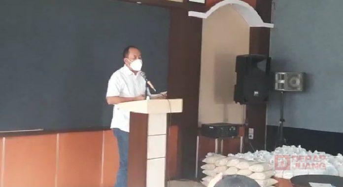 Hadiri Pembagian Sembako di PSDK UMP, Sadewo Hal Ini Mengimplementasikan Intisari Pancasila