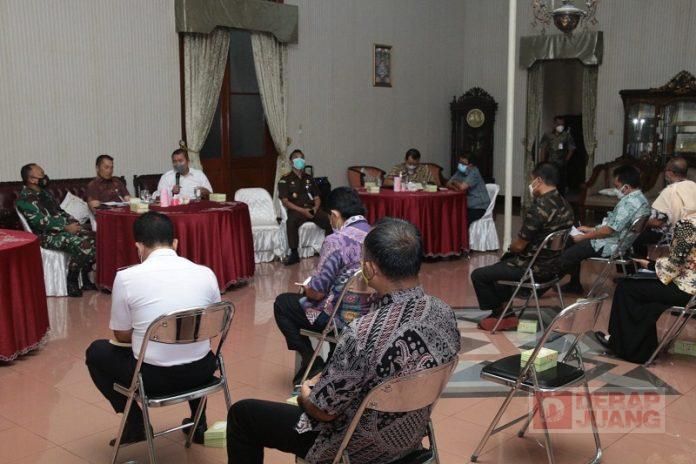Hadiri Rakor Evaluasi PPKM Darurat, Masan; Kudus Zona Hijau Aturan Tetap Tegak
