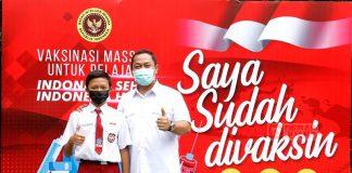 Hendrar Prihadi Resmi Mulai Vaksinasi Usia 12-17 Tahun
