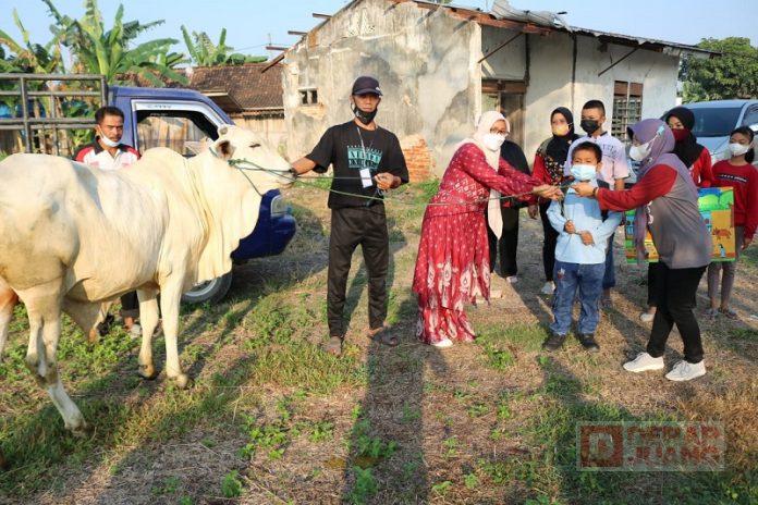 Idul Adha, Bibi Hastuti sumbang hewan kurban ke sekolah SLB