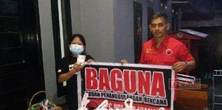 Kader Jalani Isoman, PDI Perjuangan Kebumen Bagikan Vitamin dan Sembako