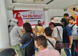 Kejar Herd Immunity, Dewi Aryani Gelar Sentra Vaksinasi di 40 Hingga 50 Titik