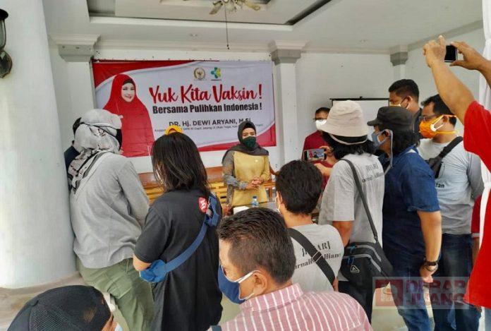 Kejar Herd Immunity, Dewi Aryani Gelar Sentra Vaksinasi di 40 Hingga 50 Titik (2)