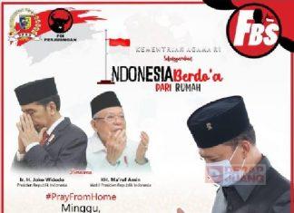 Ketua DPC PDI Perjuangan Demak Ajak Masyarakat Lakukan Pray From Home