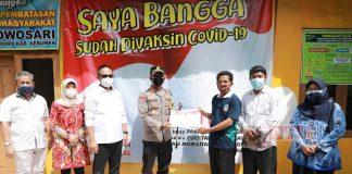 Legislator PDI Perjuangan Kebumen Dukung Vaksinasi Satu Desa Tuntas