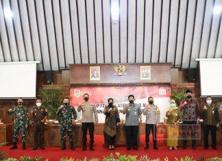 Lepas Kenal Kapolres Baru, Bupati Klaten Berikan Apresiasi Kepada Kapolres Lama